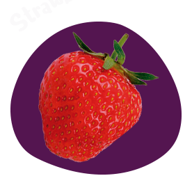 Close-up of a fresh strawberry